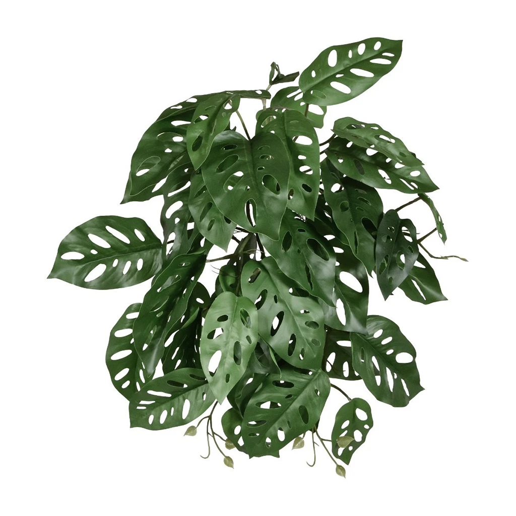 Monstera Adansonii Hangplant 45 cm - Kunstplant